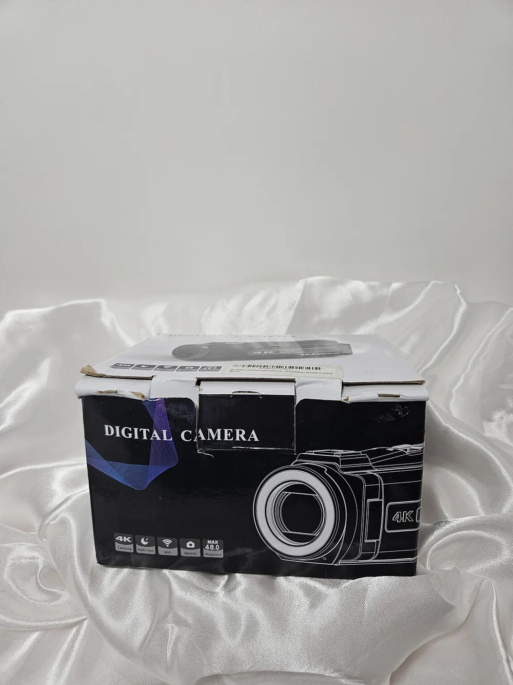 Digital Camera 4K Video Camera - Black